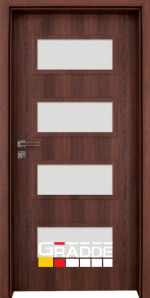 Интериорна HDF врата, модел Gradde Blomendal, Шведски дъб