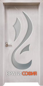 Интериорна врата Гама 203, цвят Перла