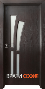 Интериорна врата Гама 205, цвят Венге
