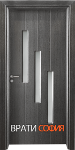 Интериорна врата Гама 206, цвят Сив Кестен
