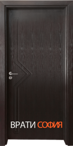 Интериорна врата Гама 201p, цвят Венге