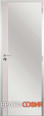 Алуминиева врата за баня – Gama цвят Перла Лента