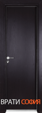 Алуминиева врата за баня – Gama цвят Венге
