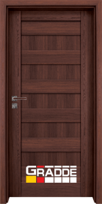 Интериорна врата Gradde Aaven Voll - цвят Шведски дъб