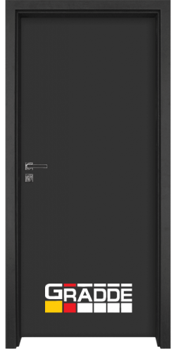 Интериорна врата Gradde Simpel - цвят Антрацит мат
