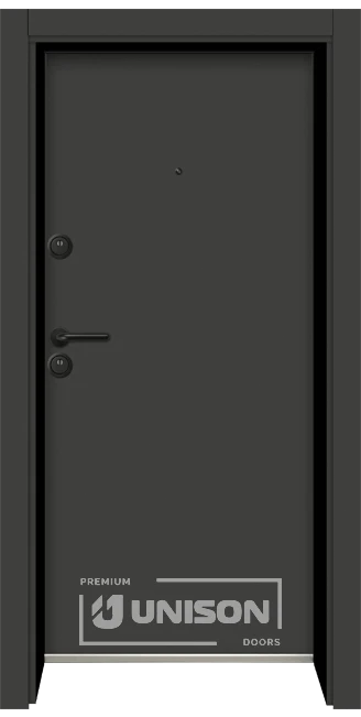 Входна врата Унисон Дизайн налична - цвят Антрацит