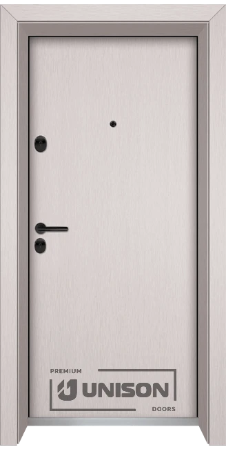 Входна врата Unison Optima 210p, Перла