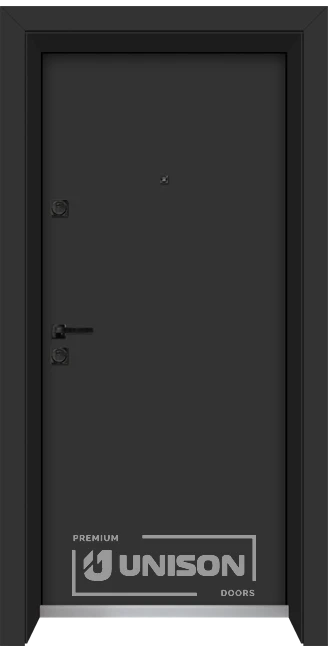 Входна врата Unison Optima Simpel, цвят Антрацит мат