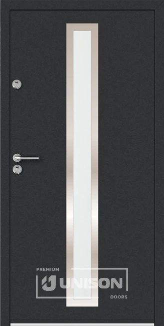 Входна врата Unison Termo+Stillo цвят Графит